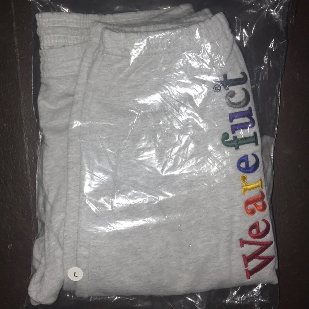 FUCT Fleece Sweatpants - Picture 2 of 2